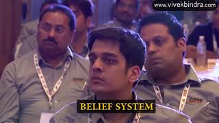 motivational video  Positive Thinking Motivational Video Belief System I in Hindi Vivek Bindra [upl. by Irra631]