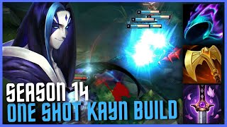 SEASON 14 NEW BEST BLUE KAYN BUILD [upl. by Laurene]