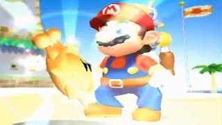 Super Mario Sunshine  All Delfino Plaza Shines [upl. by Furgeson]