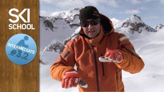 Parallel Skiing Exercise  Intermediate Ski Lesson 32 [upl. by Budge]