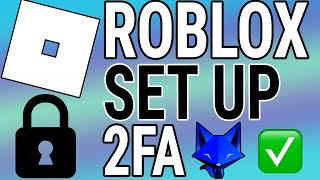 How To Set Up Roblox 2 Step Verification 2FA [upl. by Glaab746]