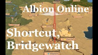 Albion Online  Caerleon to Bridgewatch fast almost safely [upl. by Kramlich]