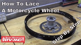 How To Lace a Motorcycle Wheel  Rocky Mountain ATVMC [upl. by Milford]