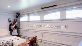 I Live in a Renovated Garage in LA  Tiny House Tour [upl. by Enilrad]