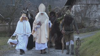 KRAMPUS IN BAD HOFGASTEIN BREITENBERG 2019 [upl. by Yentruok]