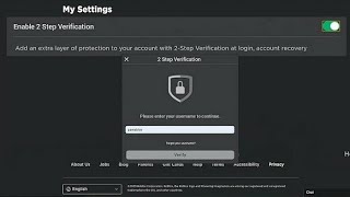 How To Turn Off 2 Step Verification On Roblox 2023 [upl. by Marnie]