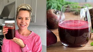 How to Make Beet Juice in a Juicer  DETOX RECIPE [upl. by Irep]