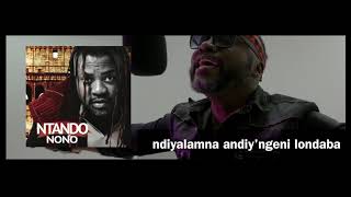 NTANDO Official LYRIC Video NGAPHANDLE KWAKHO [upl. by Saire]