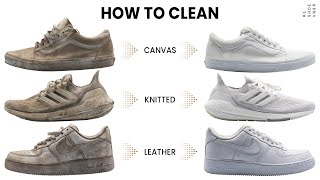 How To Clean Your White Sneakers  The Best Method [upl. by Irak673]