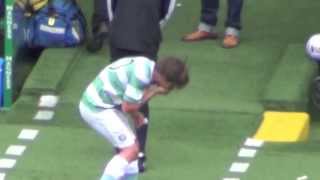 One Directions Louis Tomlinson Sick at 19 Charity Match [upl. by Aklog]