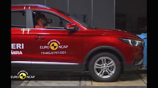 Euro NCAP Crash amp Safety Tests of MG ZS EV 2019 [upl. by Gabrielle]