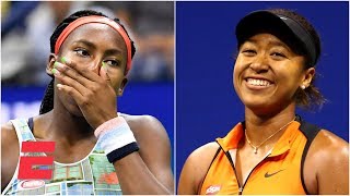 Naomi Osaka dominates Coco Gauff in third round straightsets win  2019 US Open Highlights [upl. by Anael]