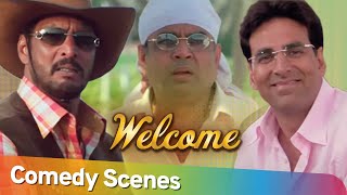 Welcome  Best Comedy Scenes  Akshay Kumar Paresh Rawal  Nana Patekar  Bollywood Comedy [upl. by Eneleuqcaj210]