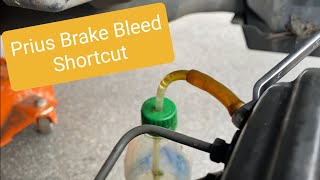 Prius Brake Bleed no Scantool [upl. by Hedva]