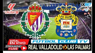 REAL VALLADOLID VS LAS PALMAS EN VIVO HOY LA LIGA ESPAÑOLA 2425 FECHA26 endirecto laliga ea [upl. by Ina]