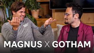 EXCLUSIVE Magnus Carlsen Interview ft GothamChess [upl. by Oisorbma312]