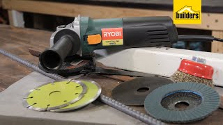 Ryobi HG 650 Angle Grinder [upl. by Ereveneug]