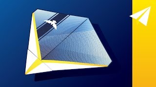 Beautiful Paper Glider — Learn How to Fold Elanus [upl. by Roderic]