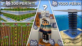 5 Best Bonemeal Farms in Minecraft  Up To 7000 Per Hour [upl. by Hamimej]