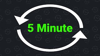 5 Minute Interval Timer [upl. by Sucramd576]