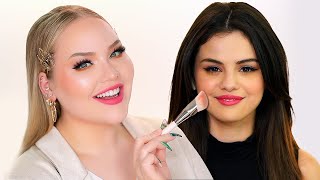 Get Glam With SELENA GOMEZ amp Me  NikkieTutorials [upl. by Dnalel]