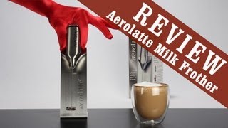 Aerolatte Milk Frother  Exclusive Review [upl. by Ilohcin]