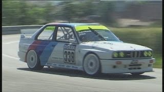 DTM BMW M3 E30 Sport Evo 25  ex Steve Soper Bigazzi 1991 at Swiss Hillclimb by René Aeberhardt [upl. by Aleira]