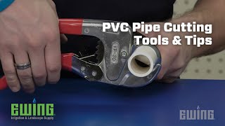 PVC Pipe Cutting Tools amp Tips [upl. by Aicyle59]