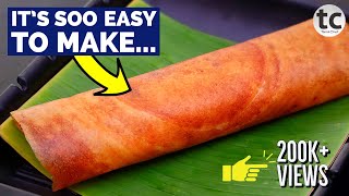 How to make Hotel Style Dosa  Hotel Dosa Batter  Crispy Dosa Recipe  Best Dosa Batter Tamilchef [upl. by Esekram]