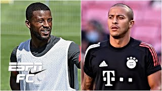 I’d keep Gini Wijnaldum over signing Thiago Alcantara at Liverpool – Steve Nicol  ESPN FC [upl. by Rina]