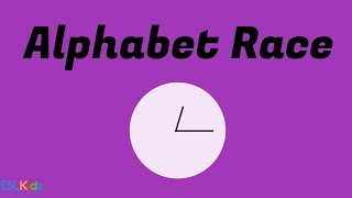 ESL Game Alphabet race [upl. by Asennav]