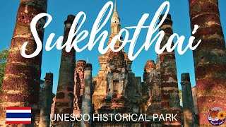 SUKHOTHAI  HISTORICAL PARK  TRAVEL THAILAND  2020 [upl. by Kammerer]