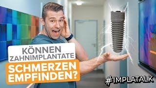 Können Zahnimplantate Schmerzen empfinden [upl. by Elleniad]