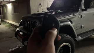 Light Show in Jeep Wrangler JL By using TAZER [upl. by Nahshunn454]