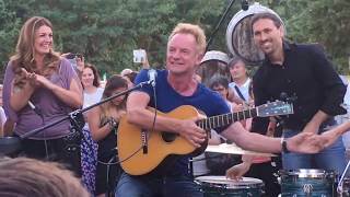 Sting  Message in a bottle live [upl. by Nairde]