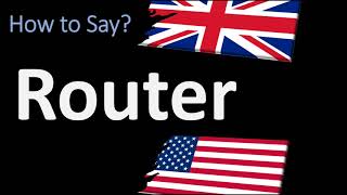 How to Pronounce Router CORRECTLY [upl. by Saimerej]