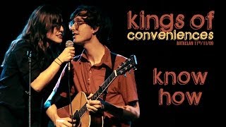 Kings Of Convenience  Know How ft Feist live at Le Bataclan [upl. by Nauqyt]