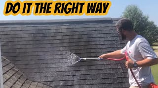 How to Clean A Roof Start to Finish [upl. by Koziara15]