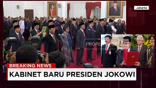 Full  Pelantikan Menteri Baru Kabinet Jokowi  JK [upl. by Namdor]