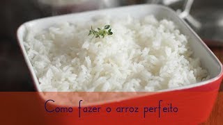 Como fazer arroz soltinho [upl. by Tori]