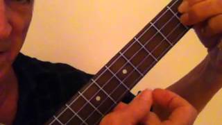 Meditation  Ukulele Jazz Chord Melody Lesson PART 1  Glen Rose [upl. by Einahpit]