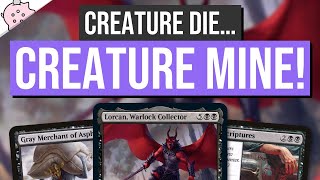 Creature DieCreature Mine  Lorcan  Precon Commander  DampD Forgotten Realms Spoiler  MTG  EDH [upl. by Arytal]