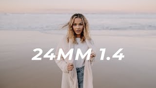 Sigma 24mm 14 Portrait Shoot  24mm VS 35mm [upl. by Ynehpets]