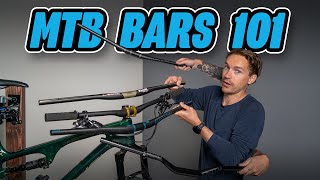 Mountain Bike Handlebars Buyers Guide Carbon vs Alloy Width Rise amp Sweep [upl. by Nidla982]