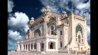 Cazino Constanta  Trip to Romania 4K [upl. by Arron889]