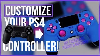 How to Customize PS4 Controller amp Change PS4 Controller Shell DIY [upl. by Aztin]