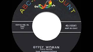 1961 HITS ARCHIVE Gypsy Woman  Impressions [upl. by Eiramyelhsa244]