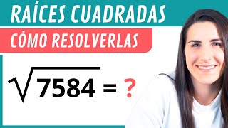 Cómo RESOLVER RAÍCES CUADRADAS ✅ [upl. by Auehsoj]