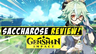 Saccharose Review  Genshin Impact Deutsch [upl. by Oicor]