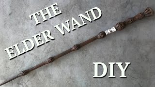 The Elder Wand  Tutorial  DIY  Harry Potter [upl. by Mckeon100]